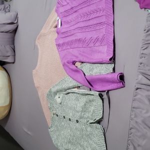 GIRL'S SWEATER BUNDLE..SIZE 7/8